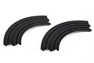 AFX 9-Inch 1/4 Radius Curve HO Slot Car Track – Pair — official AFX product view 1