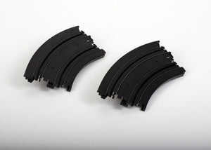 AFX 9-Inch 1/8 Radius Curve HO Slot Car Track – Pair — official AFX product view 1