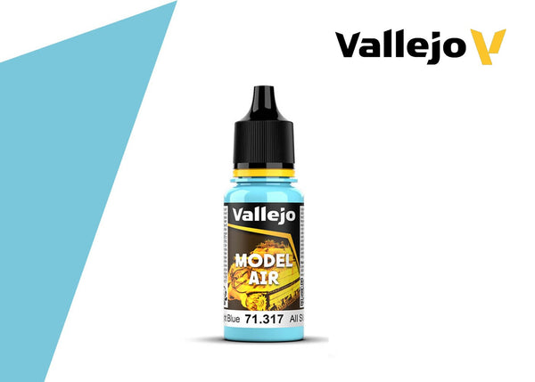 Vallejo Model Air AII SV. Gol Light Blue 18ml - 71.317 - product image