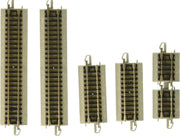 Bachmann 44829 N-scale six-piece straight-track assortment in three lengths