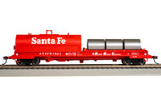 Bachmann HO 55' Steel Coil Car - Santa Fe #91921 (with load) — product view 3