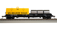 Bachmann HO 55' Steel Coil Car - Milwaukee Road #92258 (with load) — product view 3