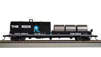 Bachmann HO 55' Steel Coil Car - Rock Island #955019 (with load) — product view 3