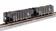 Broadway Limited Imports N 7153 3-Bay Hoppers, Chesapeake and Ohio (2-Pack B) — exact product view 4