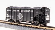 Broadway Limited Imports N 7158 3-Bay Hoppers, Appalachian Bituminous (Fantasy Paint Scheme) (2-Pack A) — exact product view 2