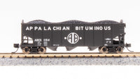 Broadway Limited Imports N 7159 3-Bay Hoppers, Appalachian Bituminous (Fantasy Paint Scheme) (2-Pack B) — exact product view 3