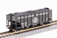 Broadway Limited Imports N 7159 3-Bay Hoppers, Appalachian Bituminous (Fantasy Paint Scheme) (2-Pack B) — exact product view 5