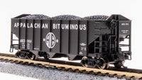 Broadway Limited Imports N 7159 3-Bay Hoppers, Appalachian Bituminous (Fantasy Paint Scheme) (2-Pack B) — exact product view 2