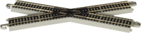 Bachmann 44540 HO 30-degree nickel silver E-Z Track crossing