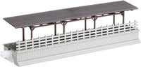 Kato 23-134 Local Line Platform with Roof — N Scale rear view