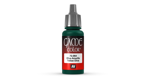 Vallejo Game Color Yellow Olive 17 ml paint – 72064 exact product photo
