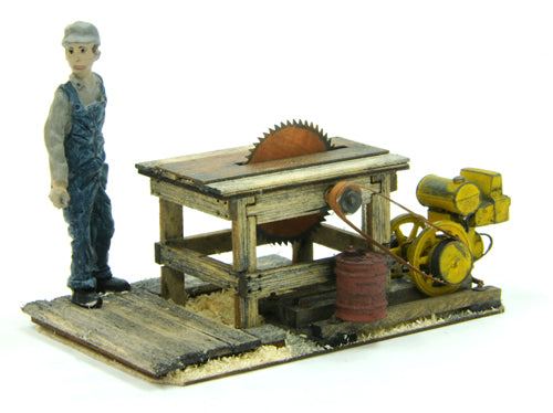 Banta Modelworks O Farmers Table Saw Kit — completed model view 1