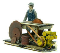 Banta Modelworks O Farmers Table Saw Kit — completed model view 2