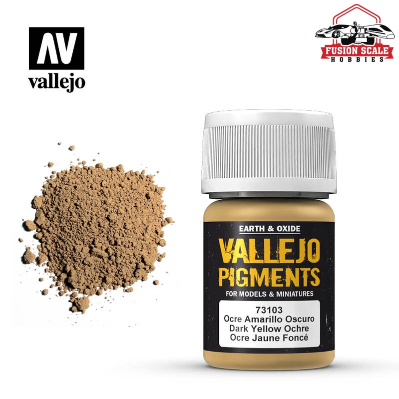 Vallejo Pigment Dark Yellow Ocre VLJ73103 — exact product reference