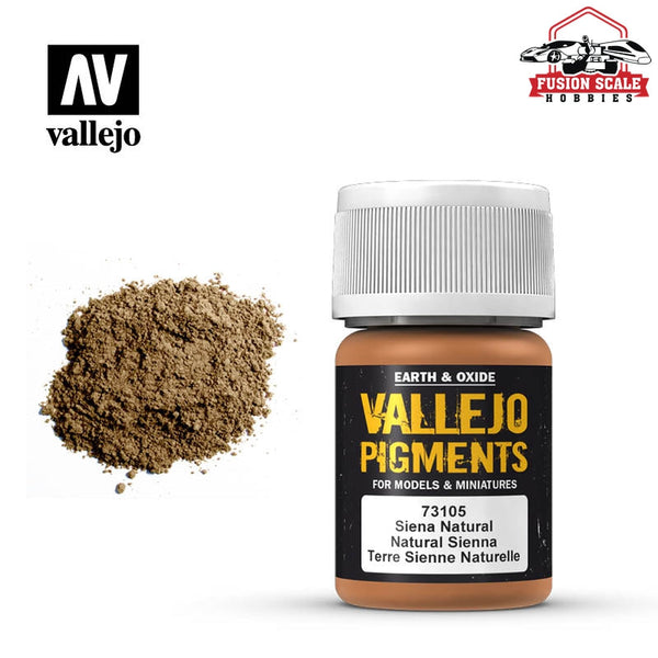 Vallejo Pigment Natural Sienna VLJ73105 — exact product reference