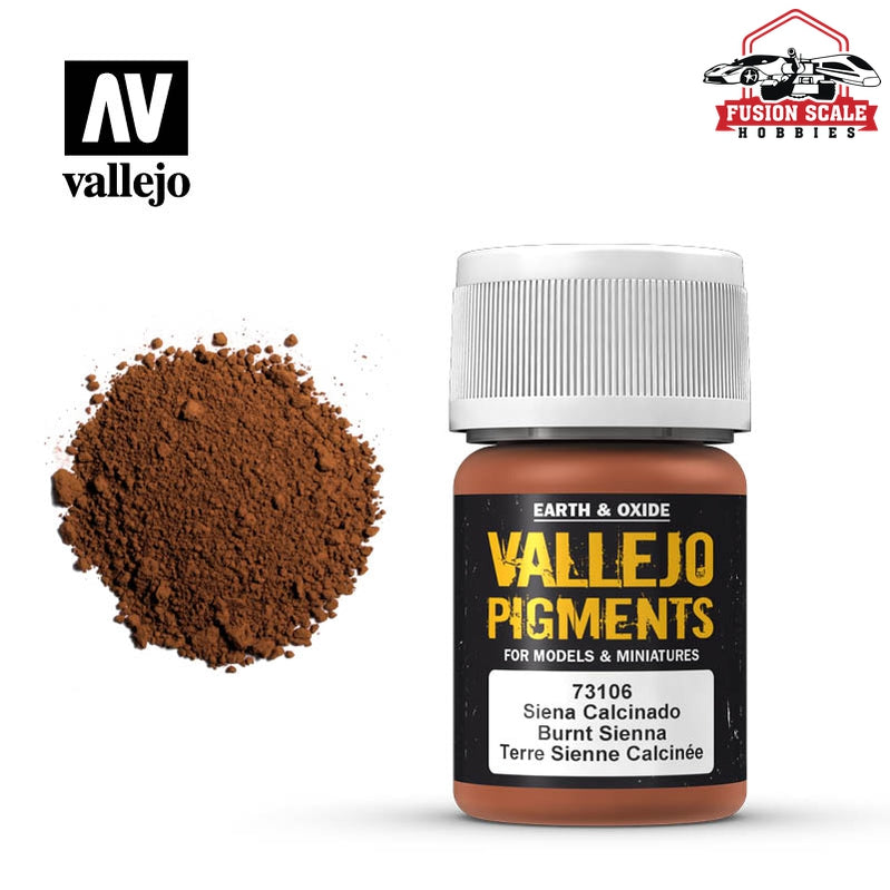 Vallejo Pigment Burnt Sienna VLJ73106 — exact product reference