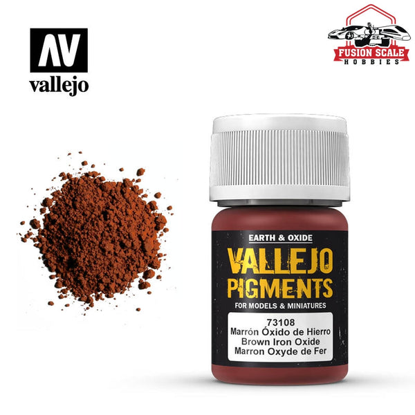 Vallejo Pigment Brown Iron Oxide VLJ73108 — exact product reference