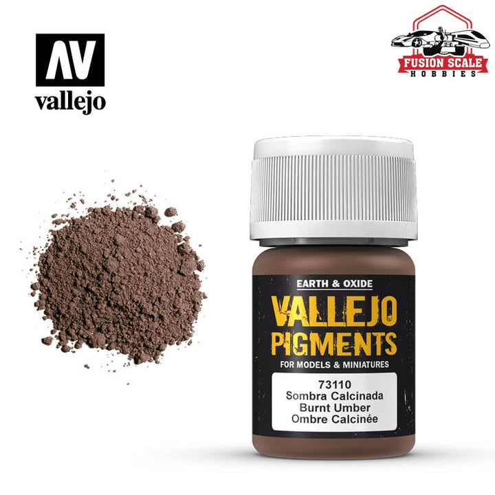 Vallejo Pigment Burnt Umber VLJ73110 — exact product reference