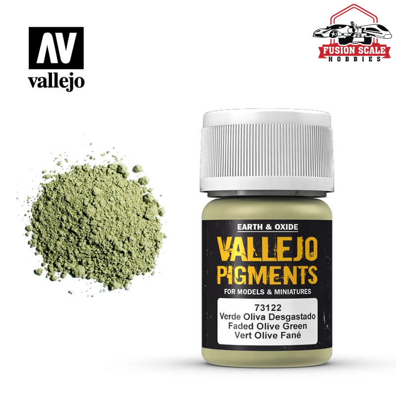 Vallejo Pigment Faded Olive Green VLJ73122 — exact product reference
