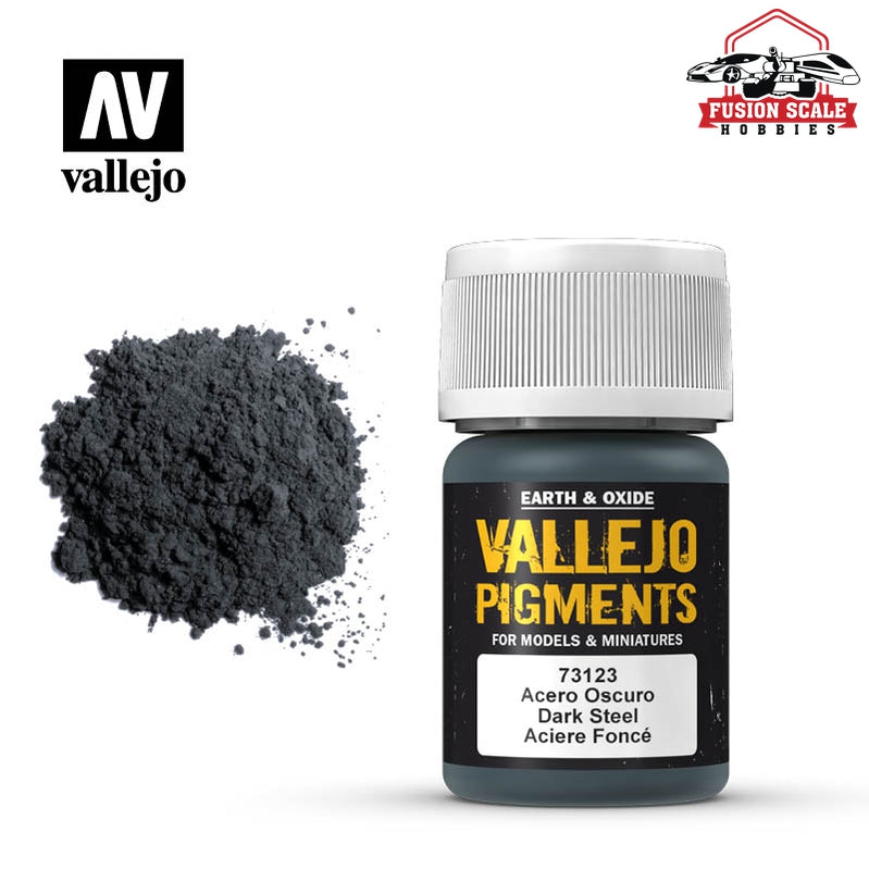 Vallejo Pigment Dark Steel VLJ73123 — exact product reference