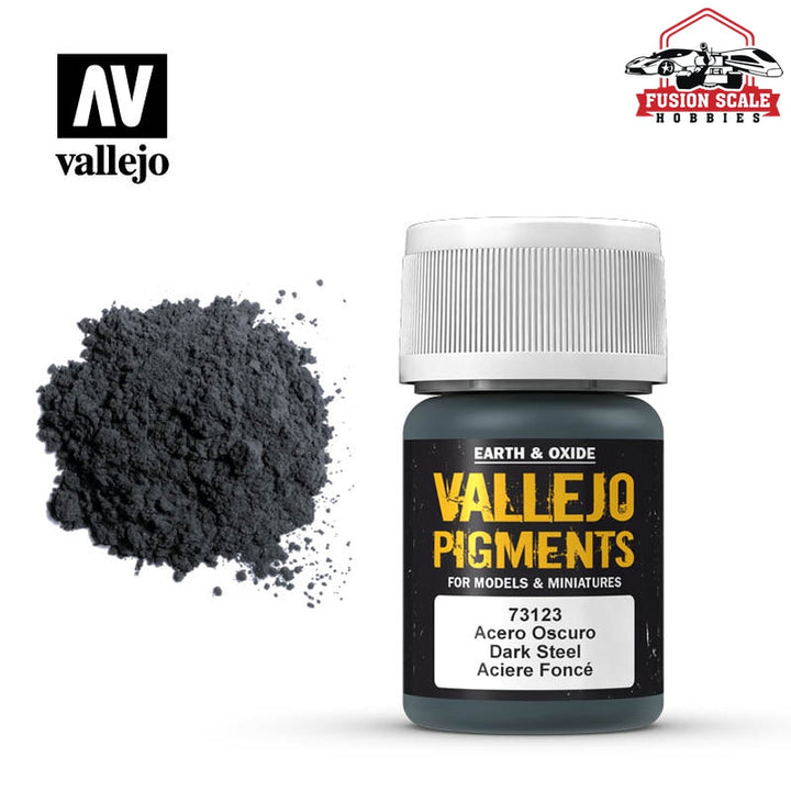 Vallejo Pigment Dark Steel VLJ73123 — exact product reference