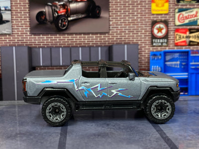 Loose Hot Wheels - 2024 GMC Hummer EV - Barbie Gray