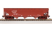 Broadway Limited Imports HO AAR 70-ton Triple Hopper, ATSF, 4-PACK — product view 2