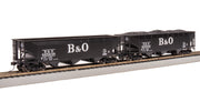 Broadway Limited Imports HO AAR 70-ton Triple Hopper, B&O, 4-PACK — product view 3