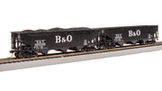 Broadway Limited Imports HO AAR 70-ton Triple Hopper, B&O, 4-PACK — product view 4