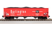 Broadway Limited Imports HO AAR 70-ton Triple Hopper, CBQ, 4-PACK — product view 1