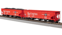 Broadway Limited Imports HO AAR 70-ton Triple Hopper, CBQ, 4-PACK — product view 5
