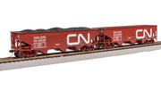 Broadway Limited Imports HO AAR 70-ton Triple Hopper, CN, 4-PACK — product view 4