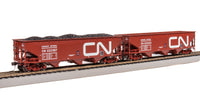 Broadway Limited Imports HO AAR 70-ton Triple Hopper, CN, 4-PACK — product view 4