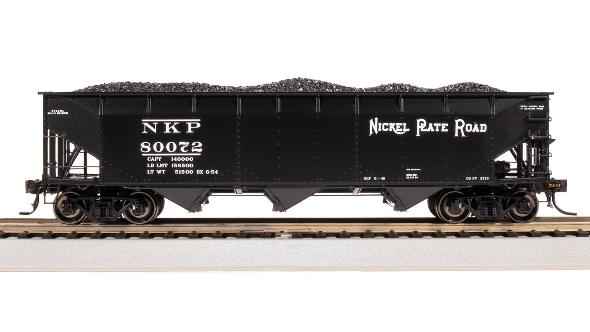Broadway Limited Imports HO AAR 70-ton Triple Hopper, NKP, 4-PACK — product view 1