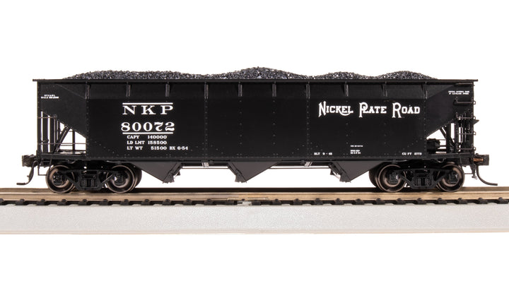 Broadway Limited Imports HO AAR 70-ton Triple Hopper, NKP, 4-PACK — product view 1
