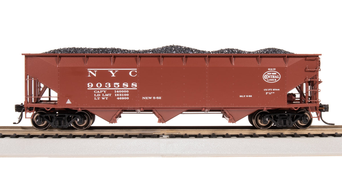 Broadway Limited Imports HO AAR 70-ton Triple Hopper, NYC, 4-PACK — product view 1