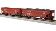 Broadway Limited Imports HO AAR 70-ton Triple Hopper, NYC, 4-PACK — product view 5