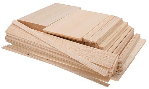Midwest Products 19 Economy Bag, Balsa Wood (24) — exact product view
