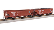 Broadway Limited Imports HO AAR 70-ton Triple Hopper, SP (T&NO), 4-PACK — product view 3