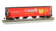 Bachmann HO Cylindrical Grain Hopper with Flashing End of Train Device - Canada Grain #606835 — product view 1