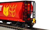 Bachmann HO Cylindrical Grain Hopper with Flashing End of Train Device - Canada Grain #606835 — product view 5