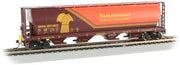 Bachmann HO Cylindrical Grain Hopper with Flashing End of Train Device - Saskatchewan #397135 — product view 1