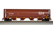 Bachmann HO Cylindrical Grain Hopper with Flashing End of Train Device - Canadian National #377399 — product view 2