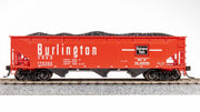 Broadway Limited Imports HO AAR 70-ton Triple Hopper, CBQ, #170350 — product view 2