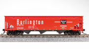 Broadway Limited Imports HO AAR 70-ton Triple Hopper, CBQ, #170350 — product view 3