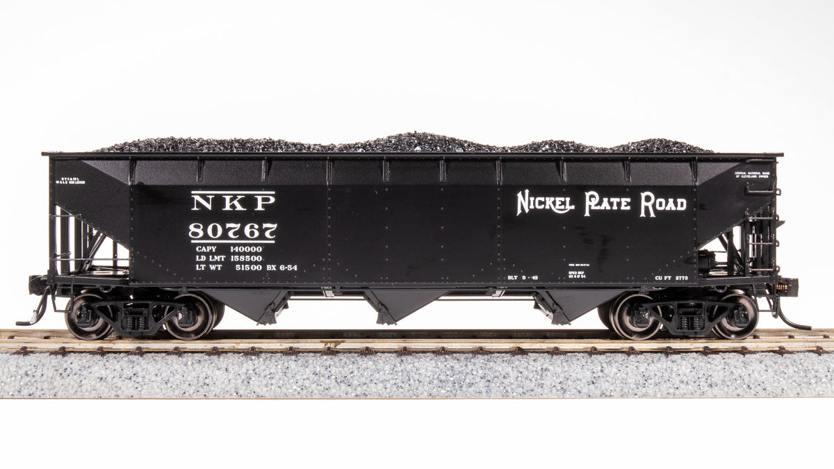 Broadway Limited Imports HO AAR 70-ton Triple Hopper, NKP, #80767 — product view 1