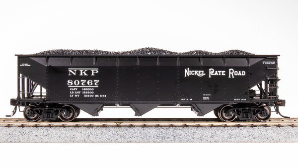 Broadway Limited Imports HO AAR 70-ton Triple Hopper, NKP, #80767 — product view 1
