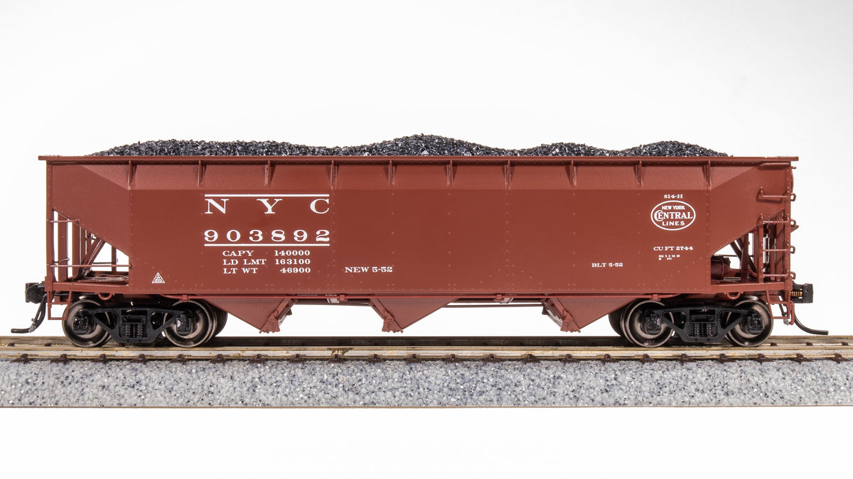 Broadway Limited Imports HO AAR 70-ton Triple Hopper, NYC, #903892 — product view 1