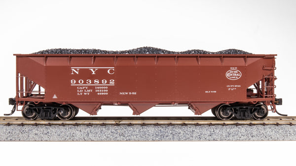 Broadway Limited Imports HO AAR 70-ton Triple Hopper, NYC, #903892 — product view 1