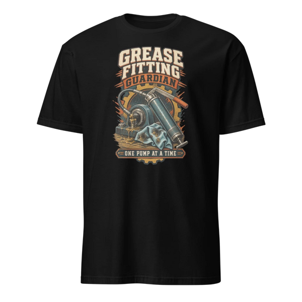 Grease Fitting Guardian unisex T-shirt product mockup